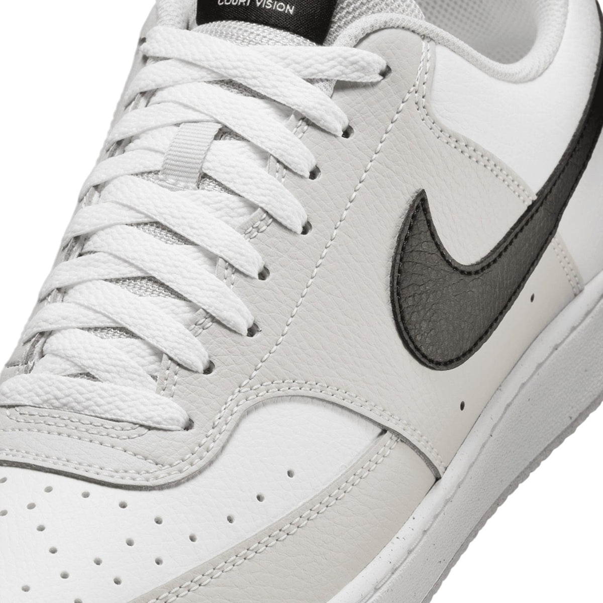 Nike Court Vision Low Erkek Sneaker - Beyaz-Gri