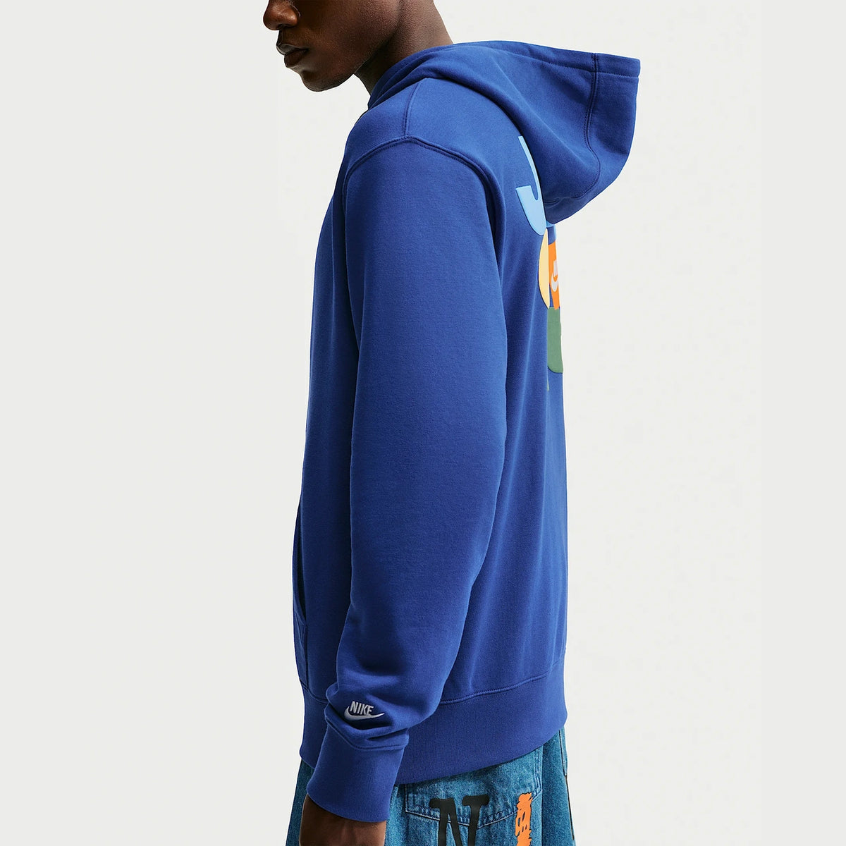 Nike Club French Terry Hoodie Erkek Sweatshirt - Lacivert