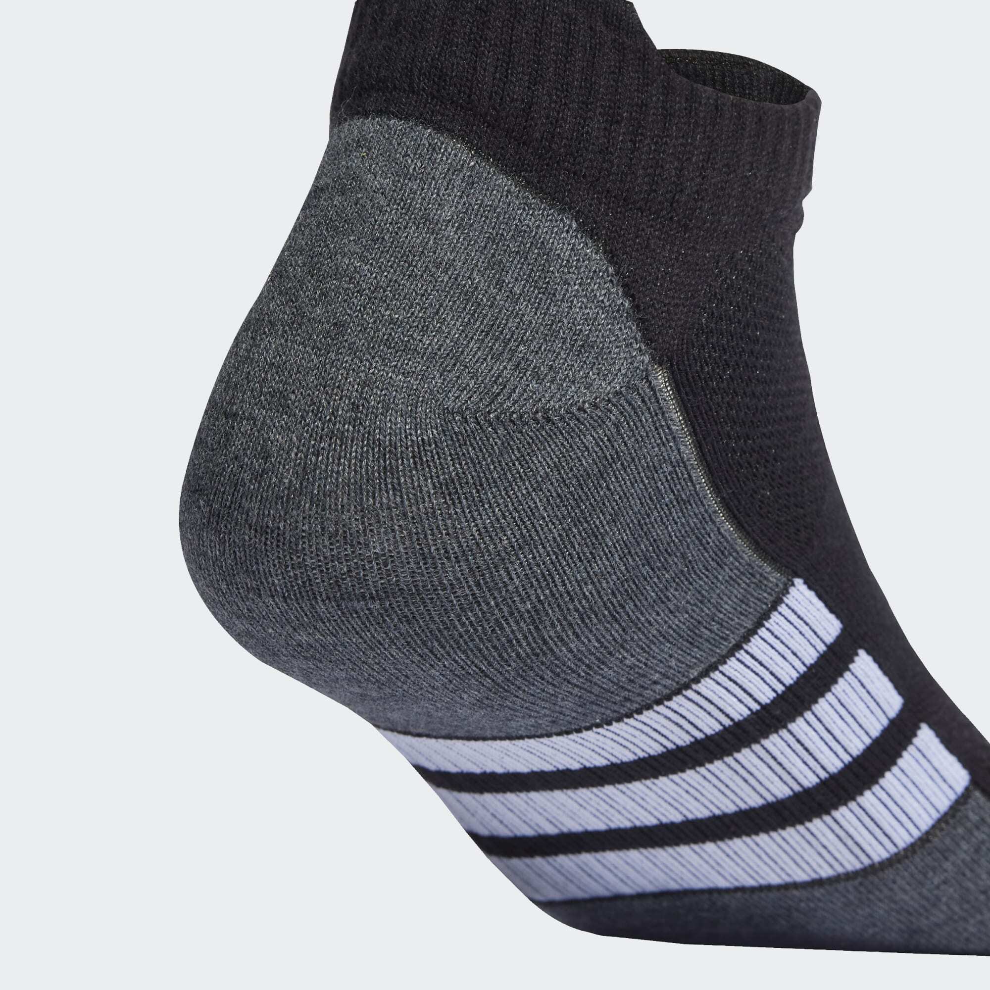 adidas Performance Climacool 3 Pack Unisex Yarım Bilek Çorap - Siyah-Antrasit
