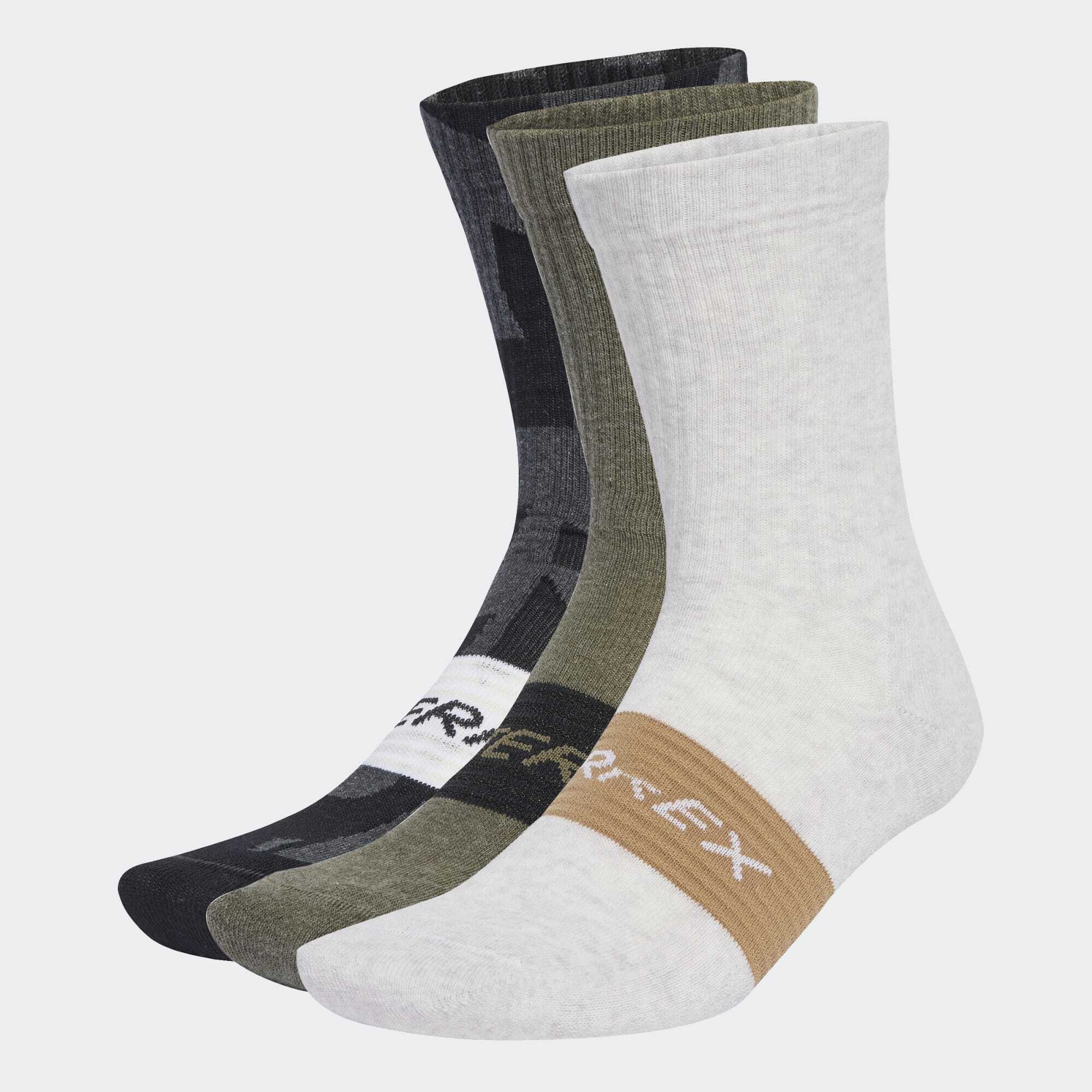 adidas Terrex Multi 3 Pack Unisex Uzun Çorap - Çok Renkli