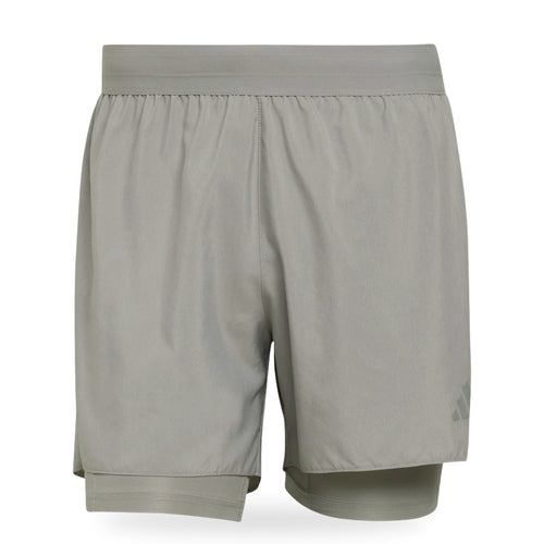 adidas adi365 Running Essentials 2 in 1 Erkek Şort - Açık Gri