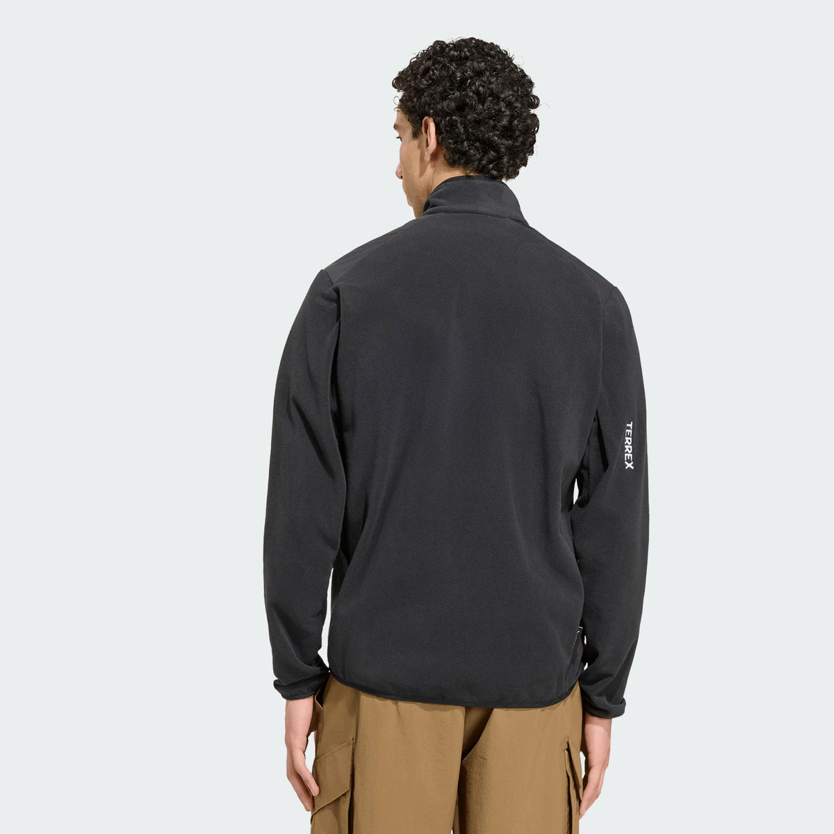 adidas Terrex Multi Essentials Climawarm+Windfleece Erkek Sweatshirt - Siyah
