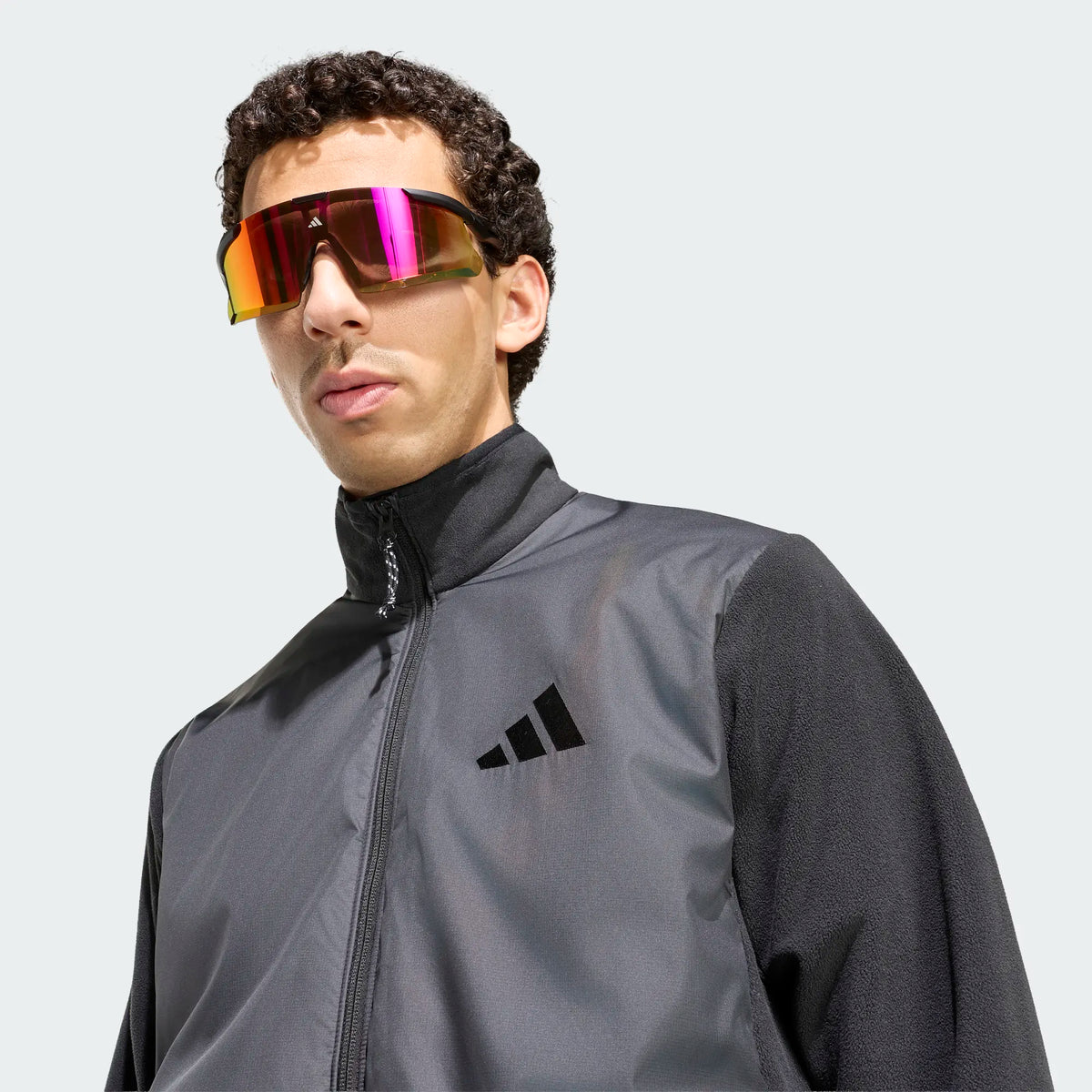 adidas Terrex Multi Essentials Climawarm+Windfleece Erkek Sweatshirt - Siyah