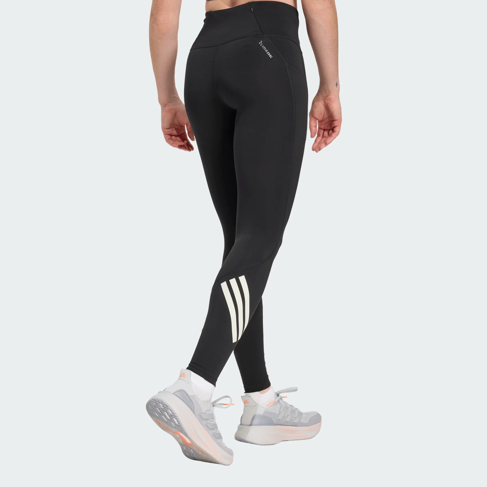adidas adi365 Climacool 3 Stripes Kadın Tayt - Siyah