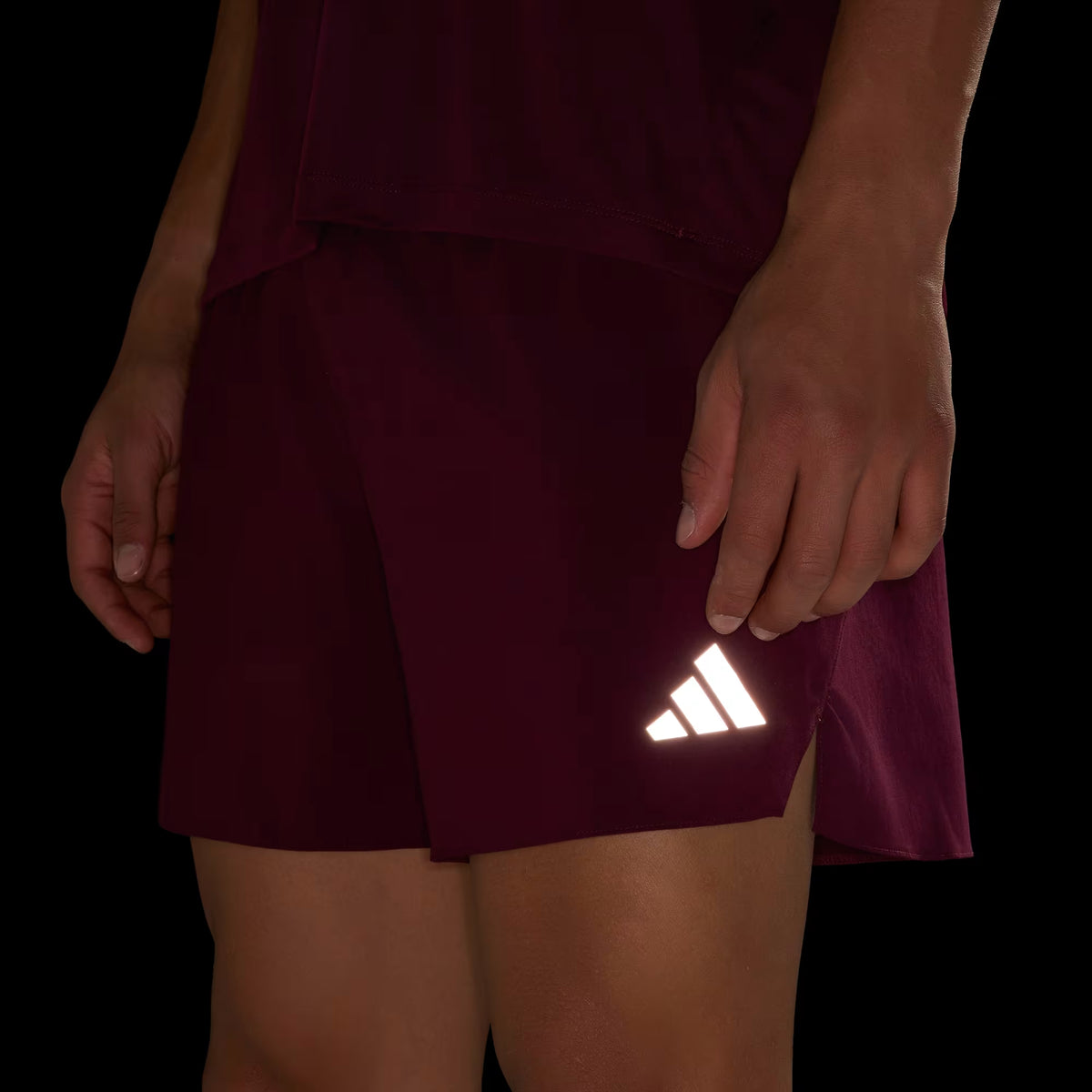 adidas adi365 Running Essentials Erkek Şort - Bordo
