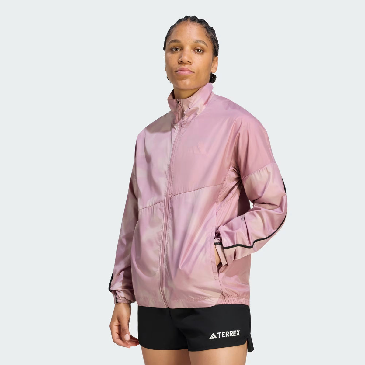 adidas Terrex Multi Clima365 Kadın Rüzgarlık - Pembe