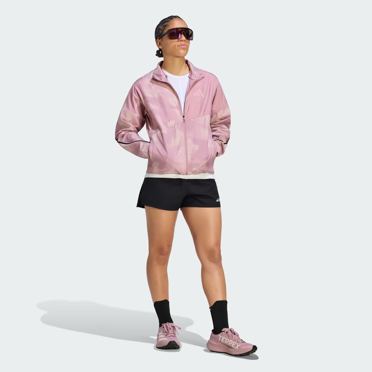 adidas Terrex Multi Clima365 Kadın Rüzgarlık - Pembe