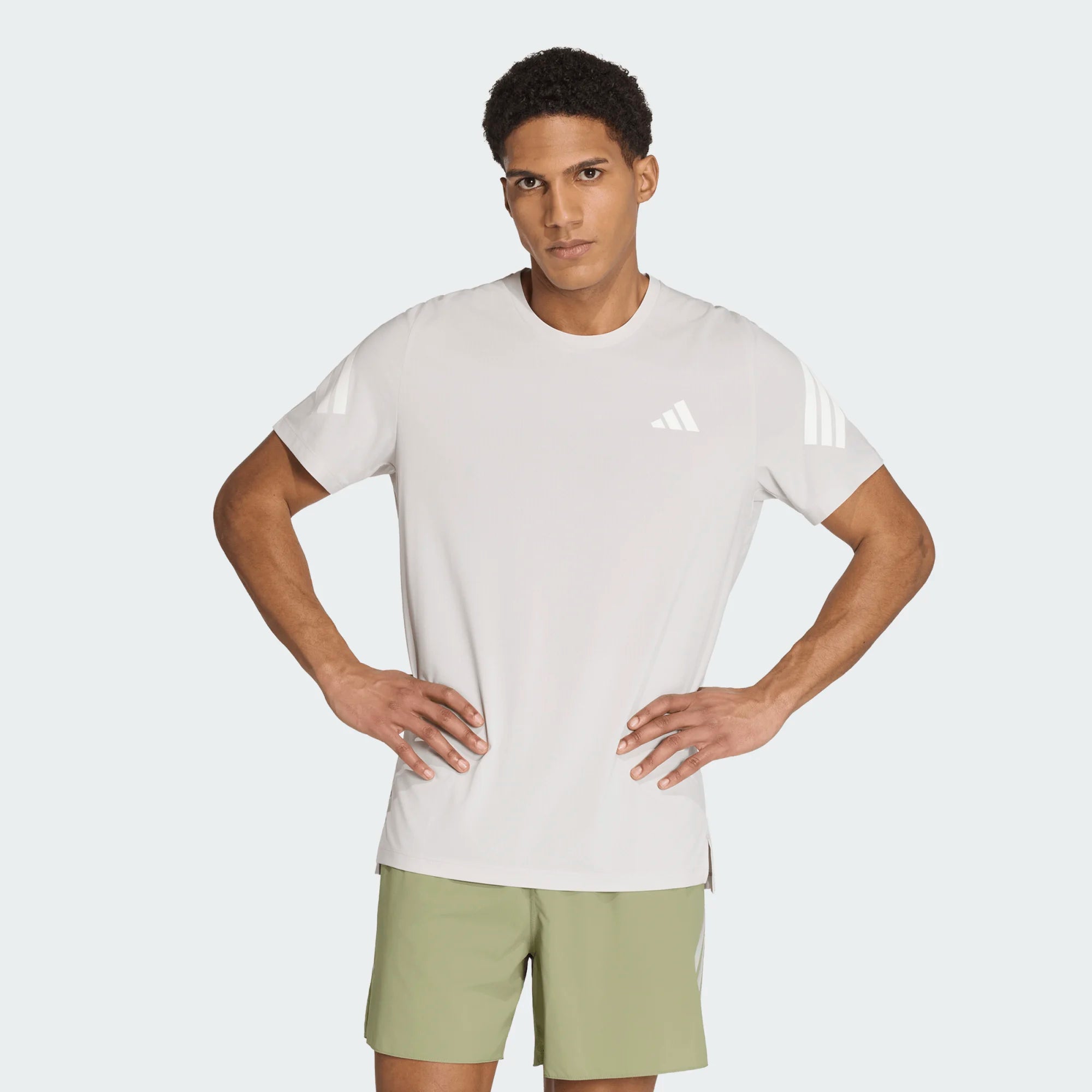 adidas adi365 Climacool Erkek Tişört - Gri