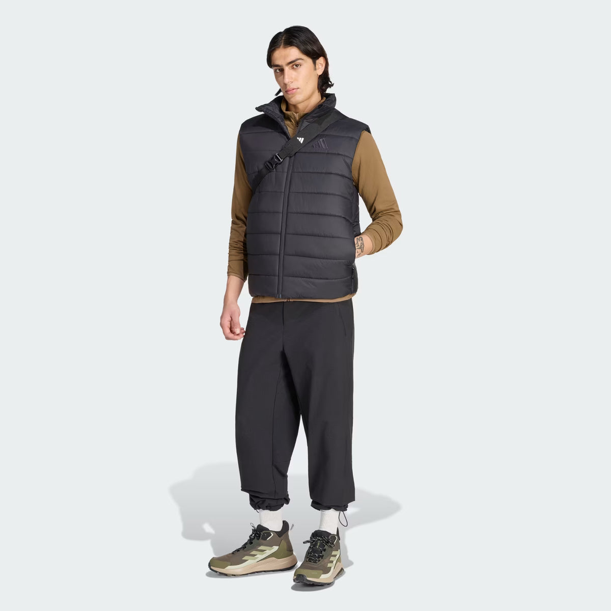 adidas Terrex Multi Essentials Climawarm Erkek Yelek - Siyah