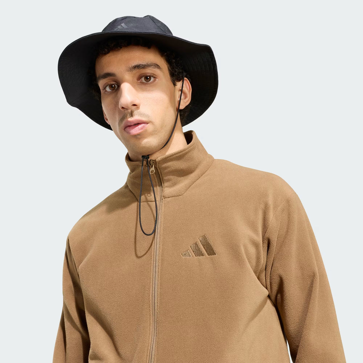 adidas Terrex Multi Essentials Full Zip Erkek Polar - Kahve