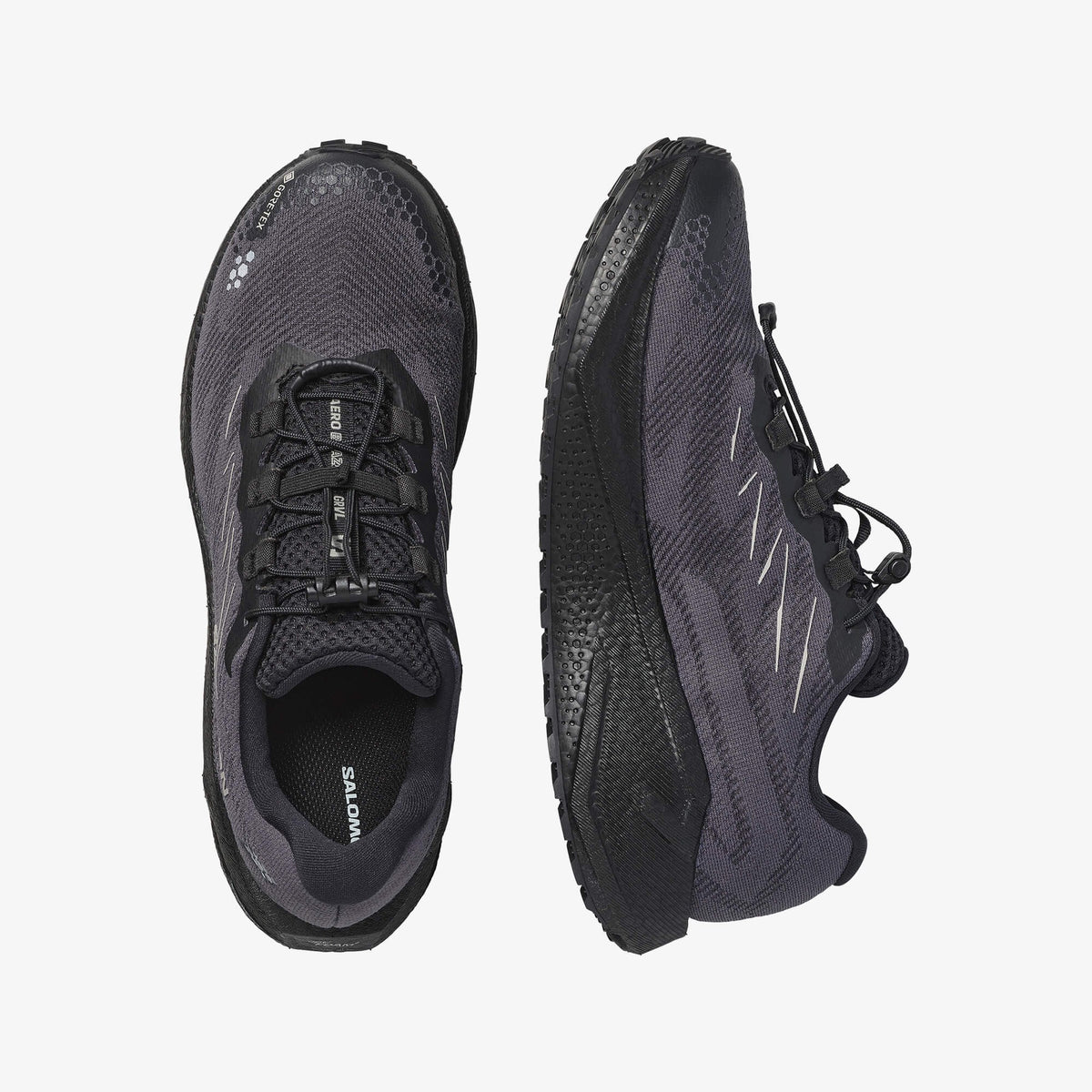 Salomon Aero Blaze 4 Gravel Gore-Tex Erkek Koşu Ayakkabısı - Siyah