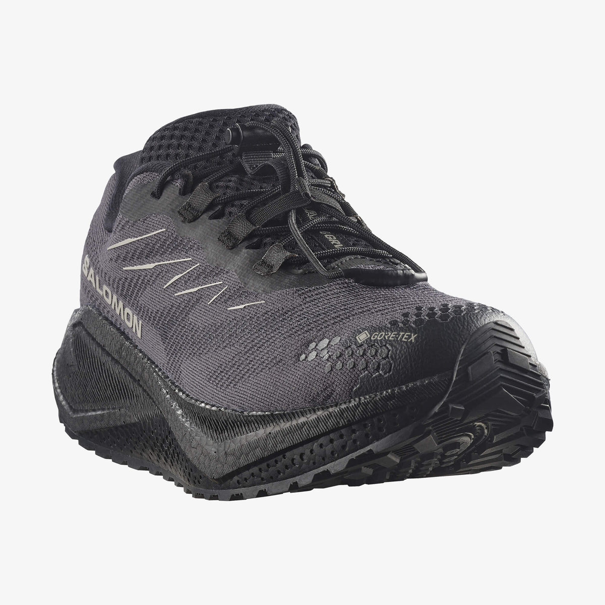 Salomon Aero Blaze 4 Gravel Gore-Tex Erkek Koşu Ayakkabısı - Siyah