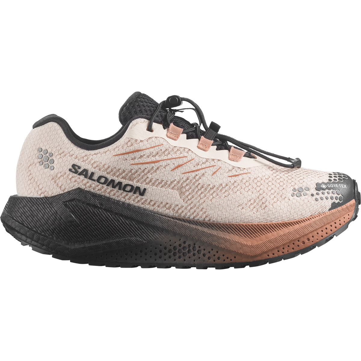 Salomon Aero Blaze 4 Gravel Gore-Tex Kadın Koşu Ayakkabısı - Bej