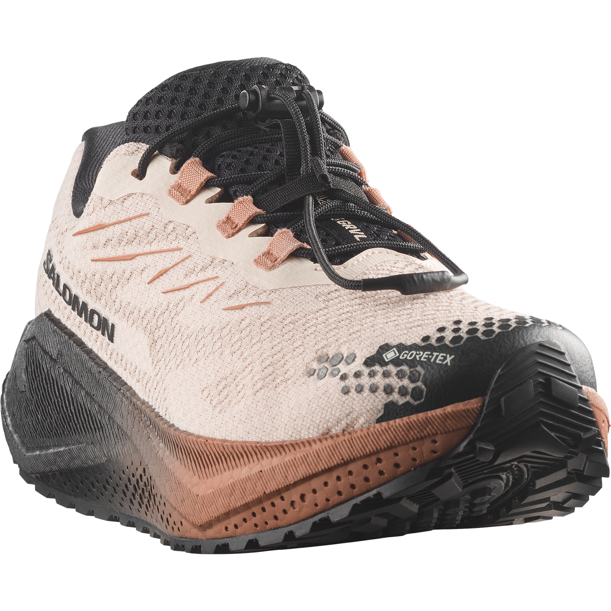 Salomon Aero Blaze 4 Gravel Gore-Tex Kadın Koşu Ayakkabısı - Bej