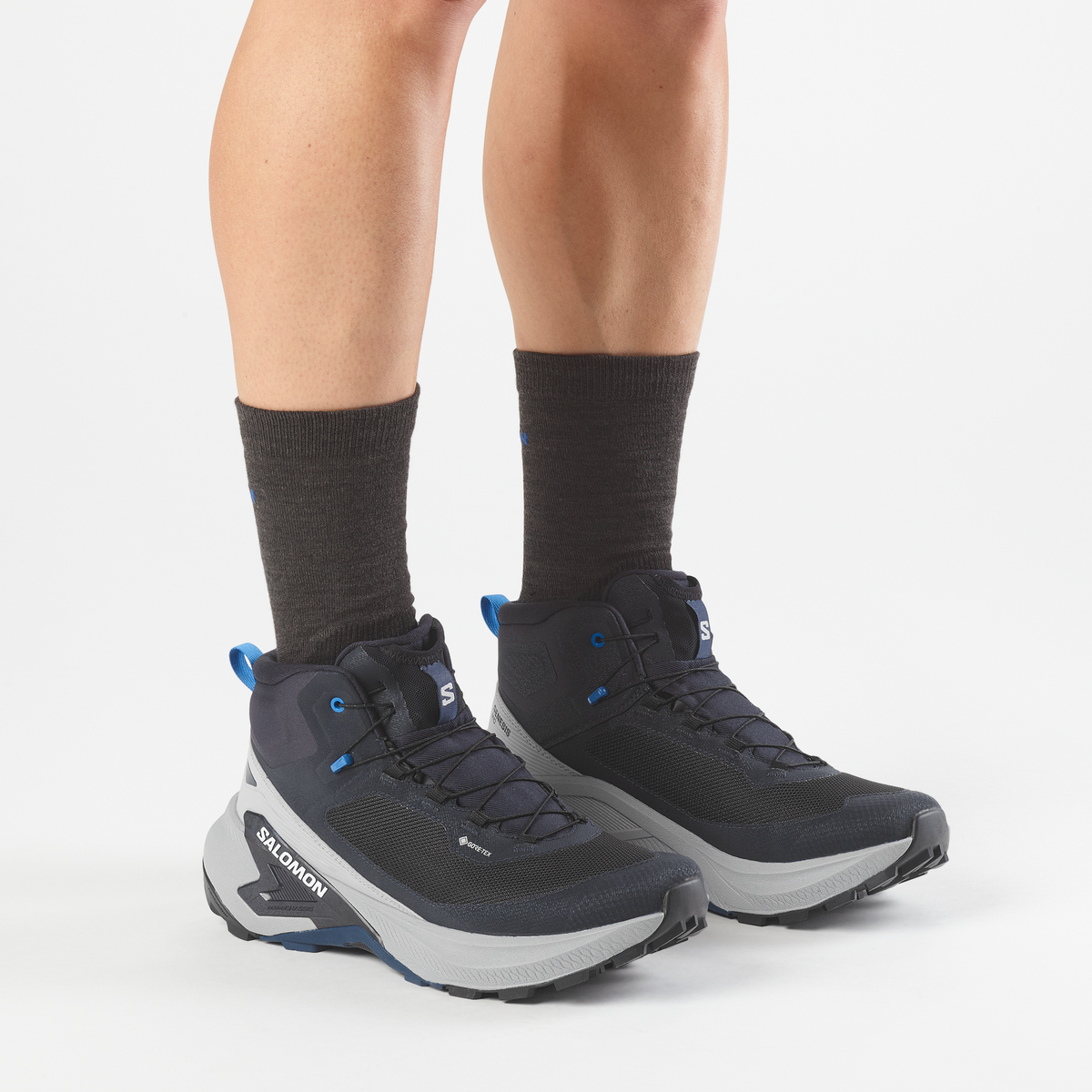 Salomon Genesis Mid Gore-Tex Erkek Bot - Lacivert
