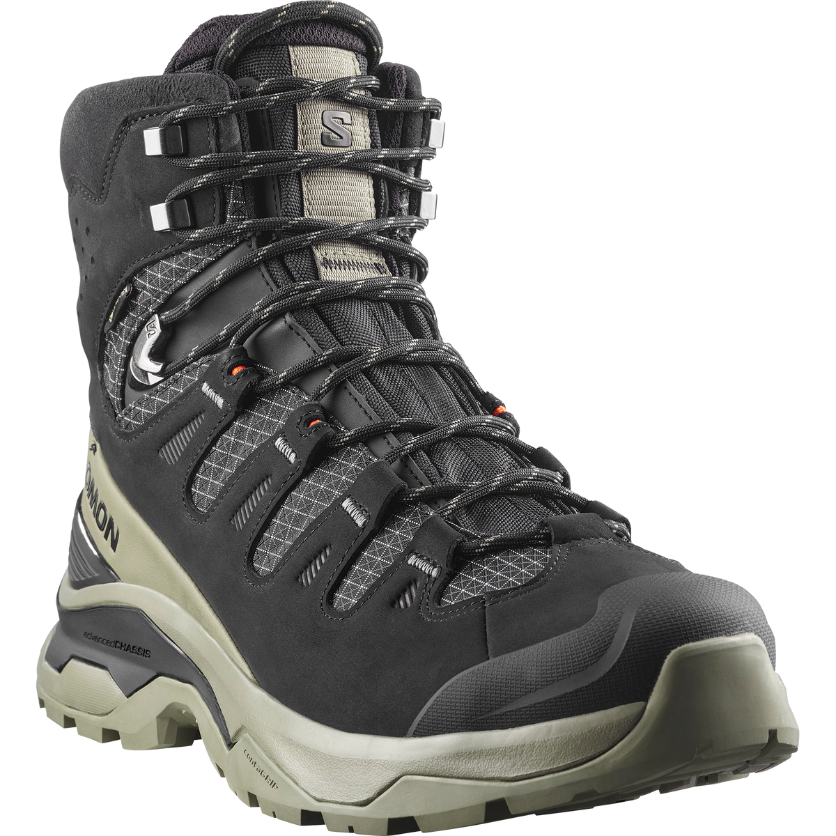 Salomon Quest 5 Gore-Tex Erkek Bot - Siyah-Yeşil