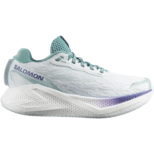 Salomon Aero Glide 4 Kadın Koşu Ayakkabısı - Beyaz-Çok Renkli
