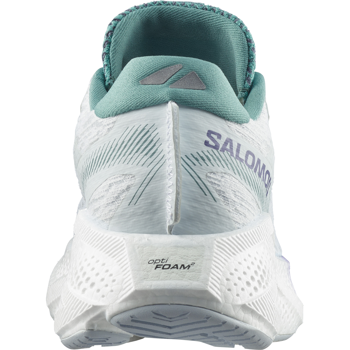 Salomon Aero Glide 4 Kadın Koşu Ayakkabısı - Beyaz-Çok Renkli