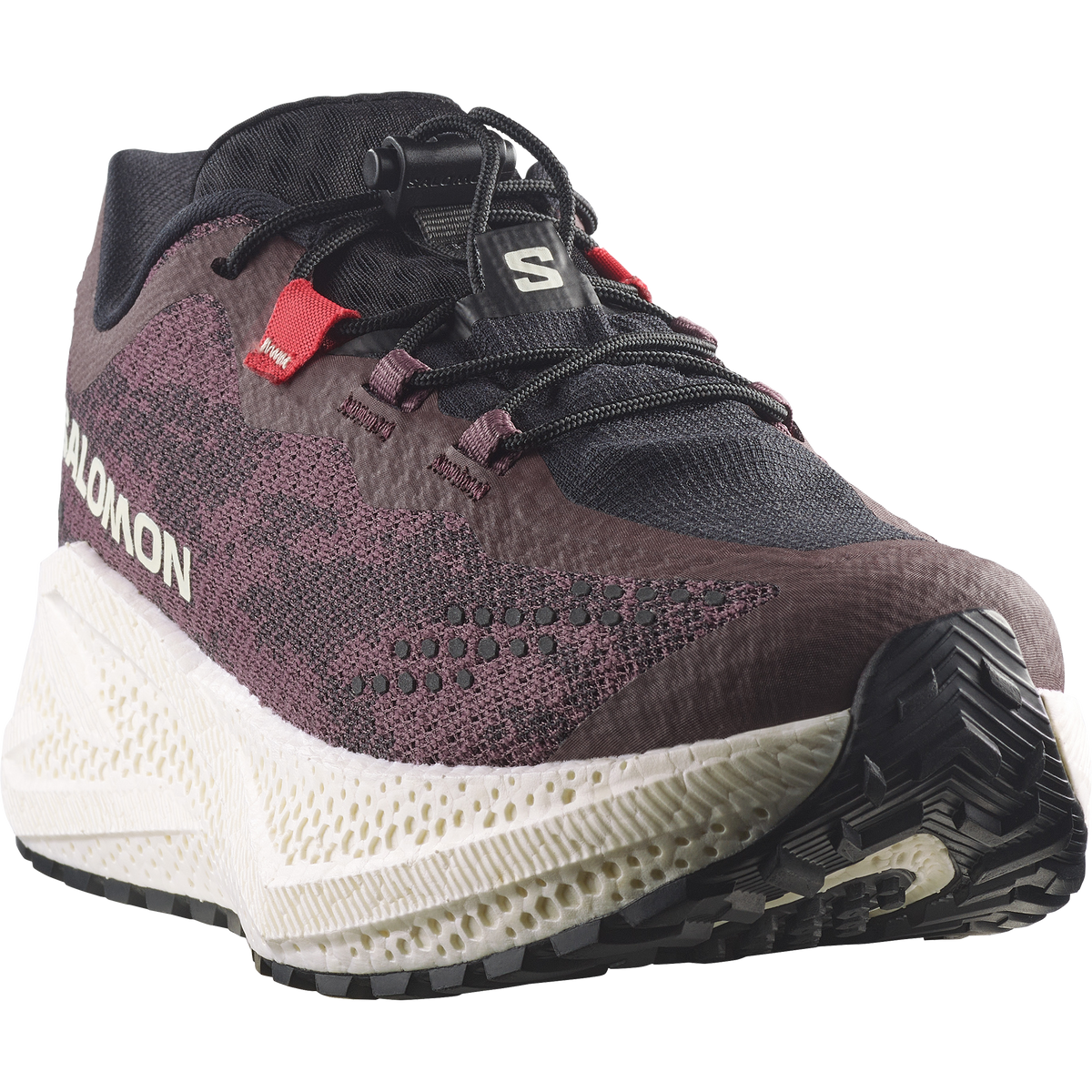 Salomon Aero Glide 4 Gravel Kadın Koşu Ayakkabısı - Mor-Krem