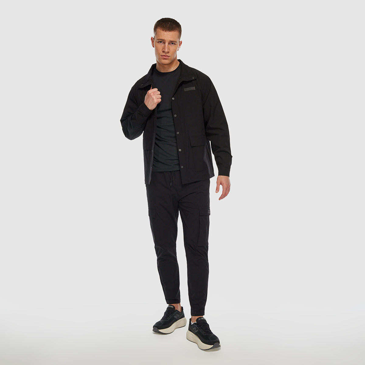 New Balance Lifestyle Erkek Ceket - Siyah