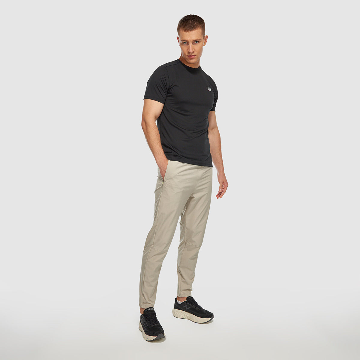 New Balance Lifestyle Erkek Eşofman Alt - Bej