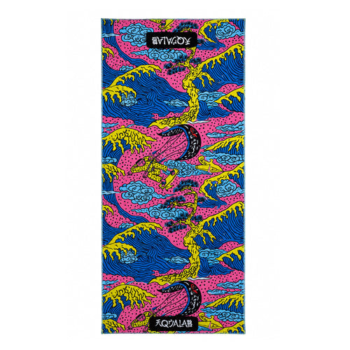 Aqualab Magnetic Towel Erkek Havlu - Hokusai