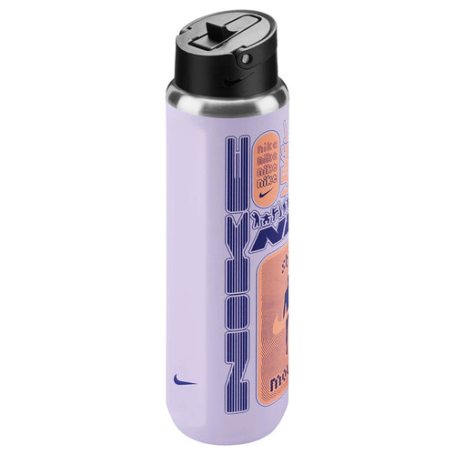 Nike Acc SS Recharge Straw Bottle 0.70 LT Unisex Termos - Lila-Çok Renkli