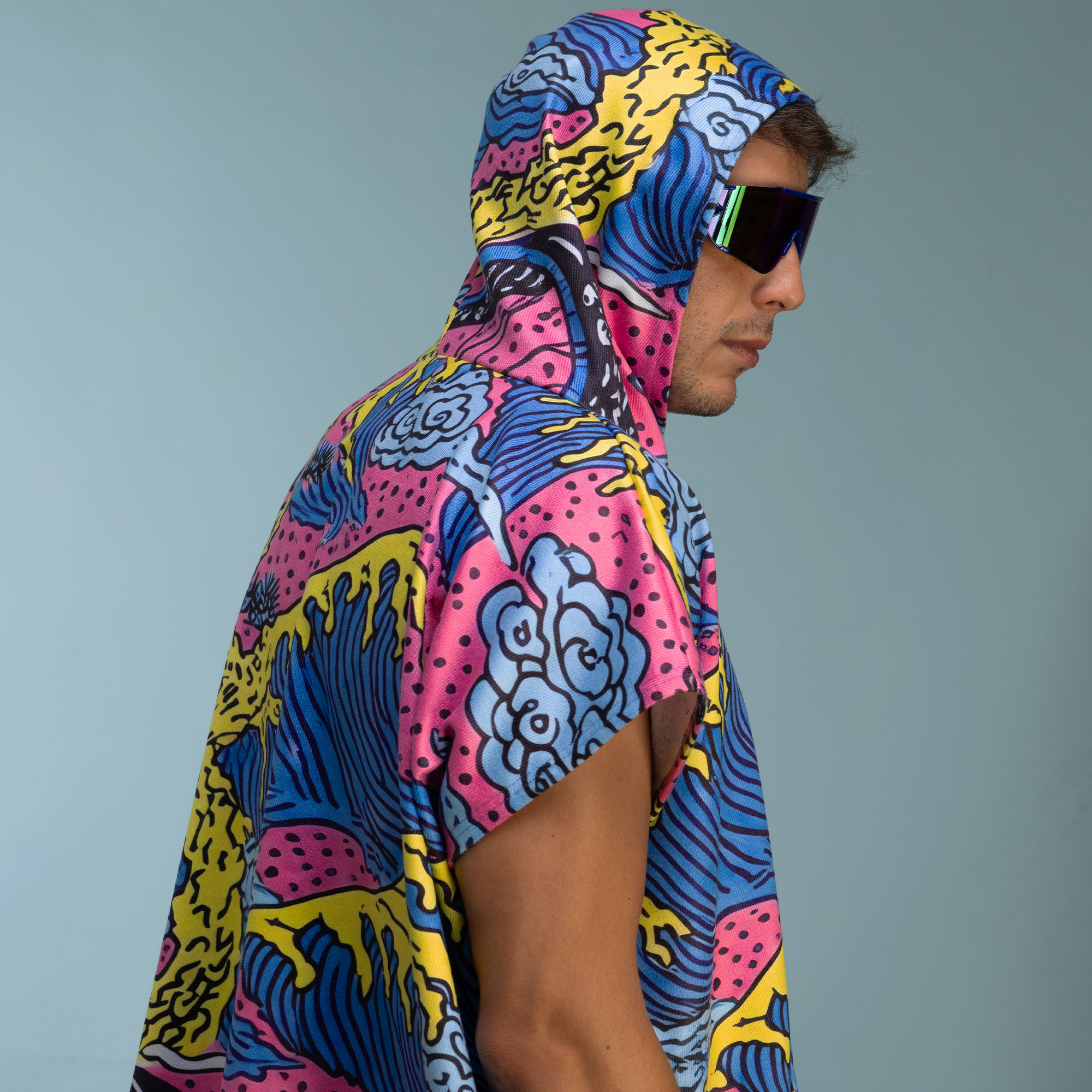 Aqualab Poncho Erkek Panço - Hokusai