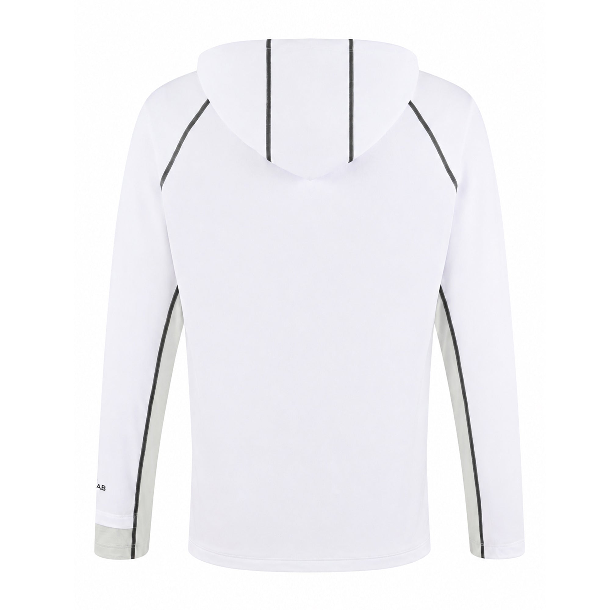 Aqualab Aqua Pro Rashguard Hooded Erkek Rashguard - Beyaz-Gri