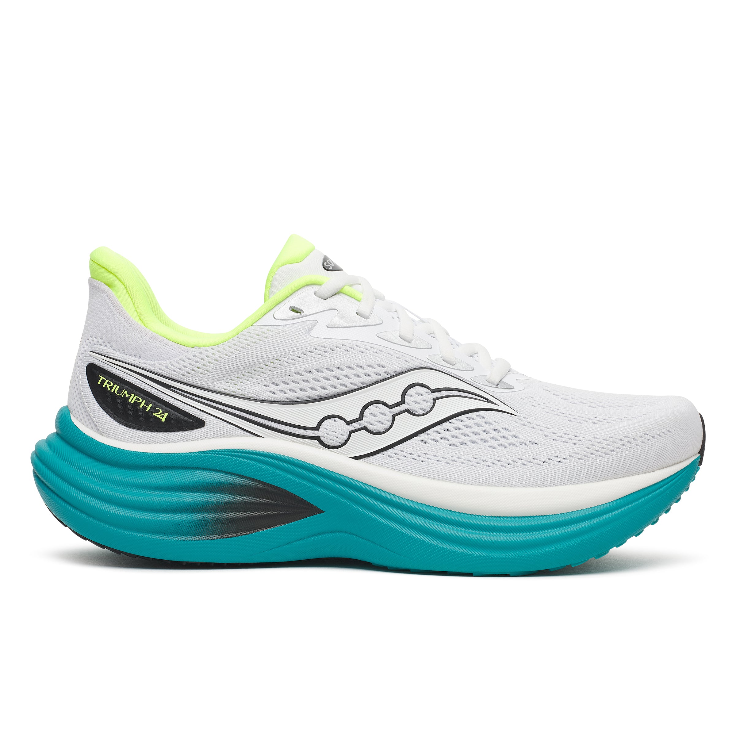 Saucony Triumph 24 Erkek Koşu Ayakkabısı - Beyaz-Çok Renkli