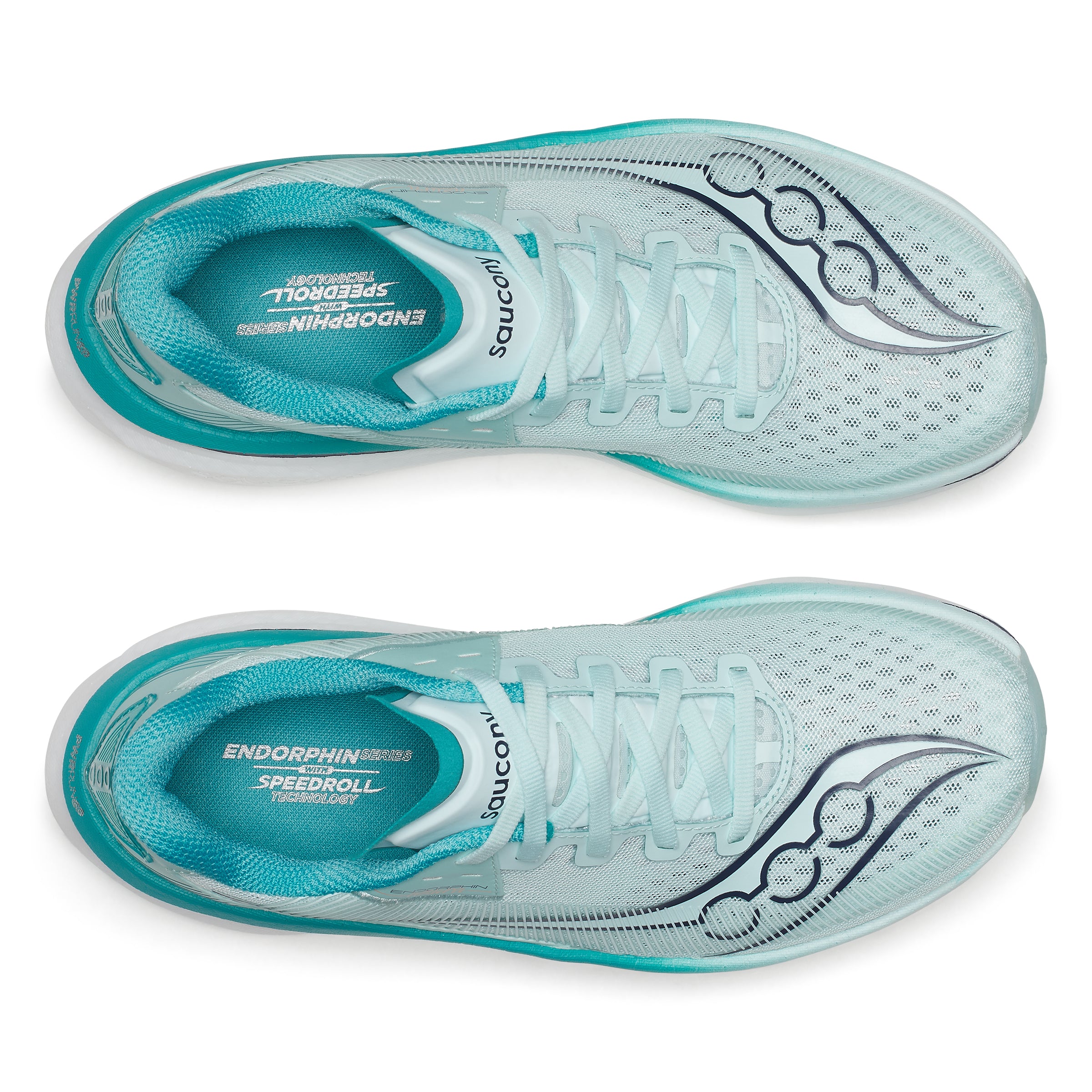 Saucony Endorphin Azura Kadın Koşu Ayakkabısı - Mavi-Çok Renkli