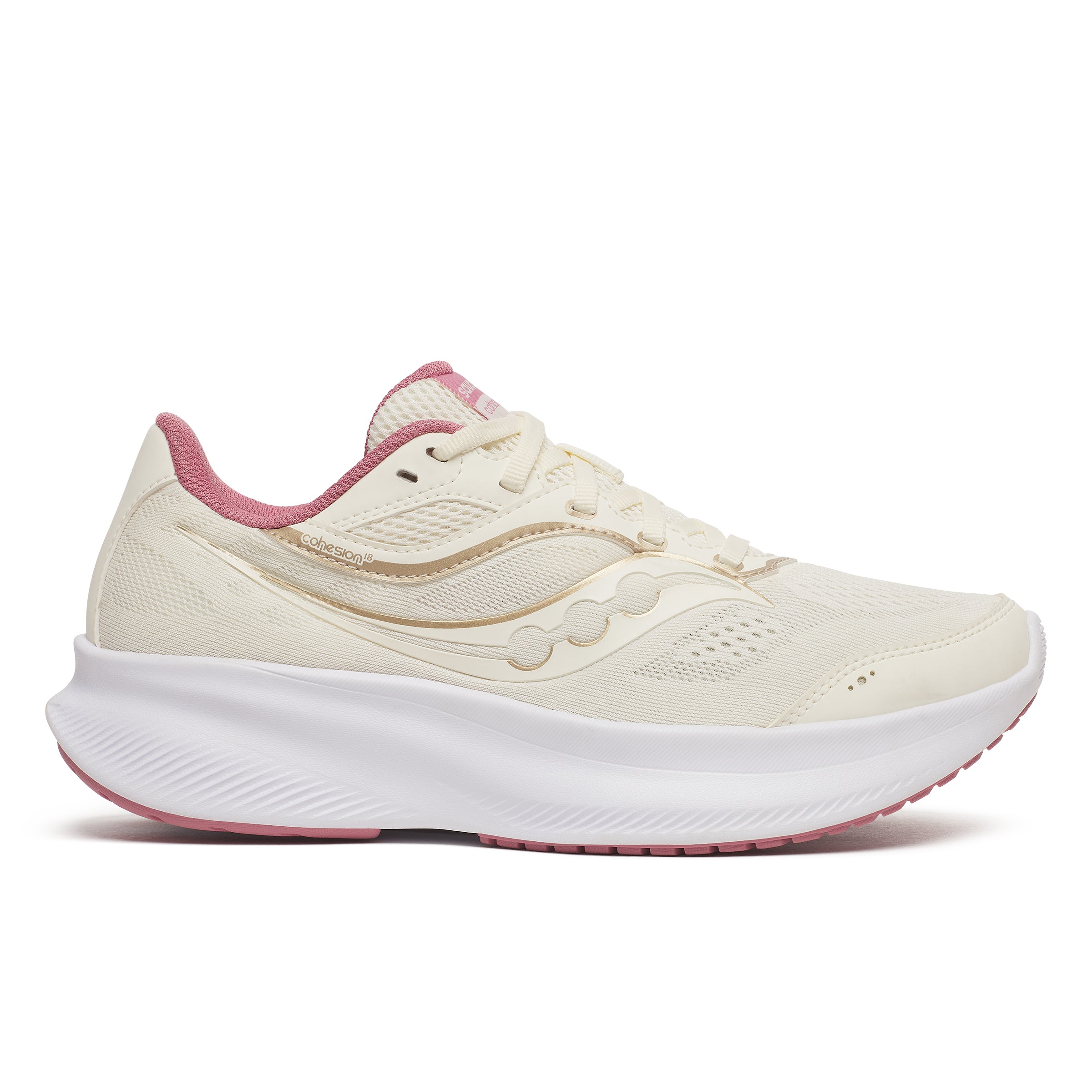 Saucony Cohesion 18 Kadın Koşu Ayakkabısı - Krem