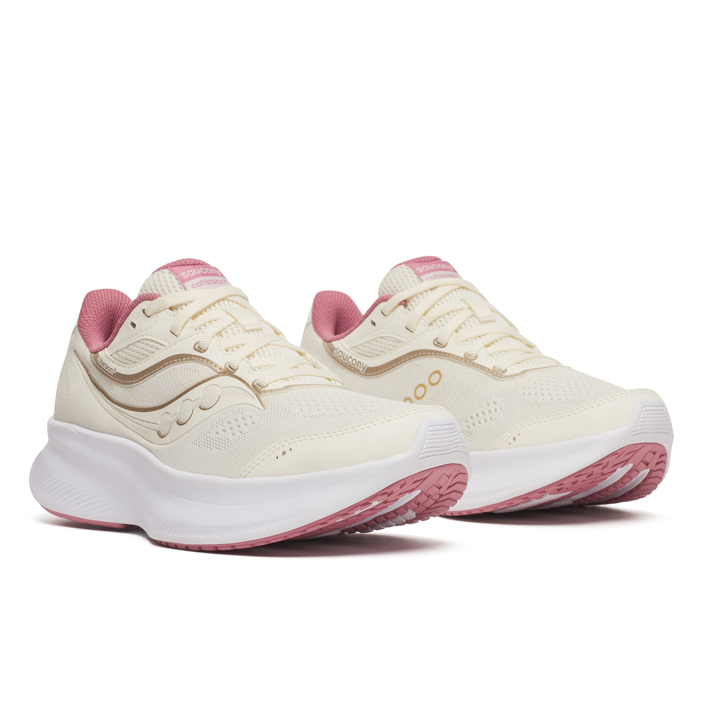 Saucony Cohesion 18 Kadın Koşu Ayakkabısı - Krem