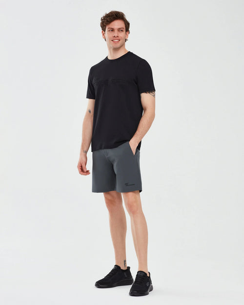 Skechers Micro Collection Walk 7 Inch Erkek Şort - Antrasit