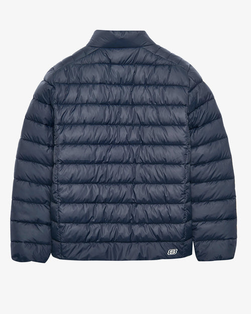 Skechers Outerwear Padded Erkek Mont - Lacivert