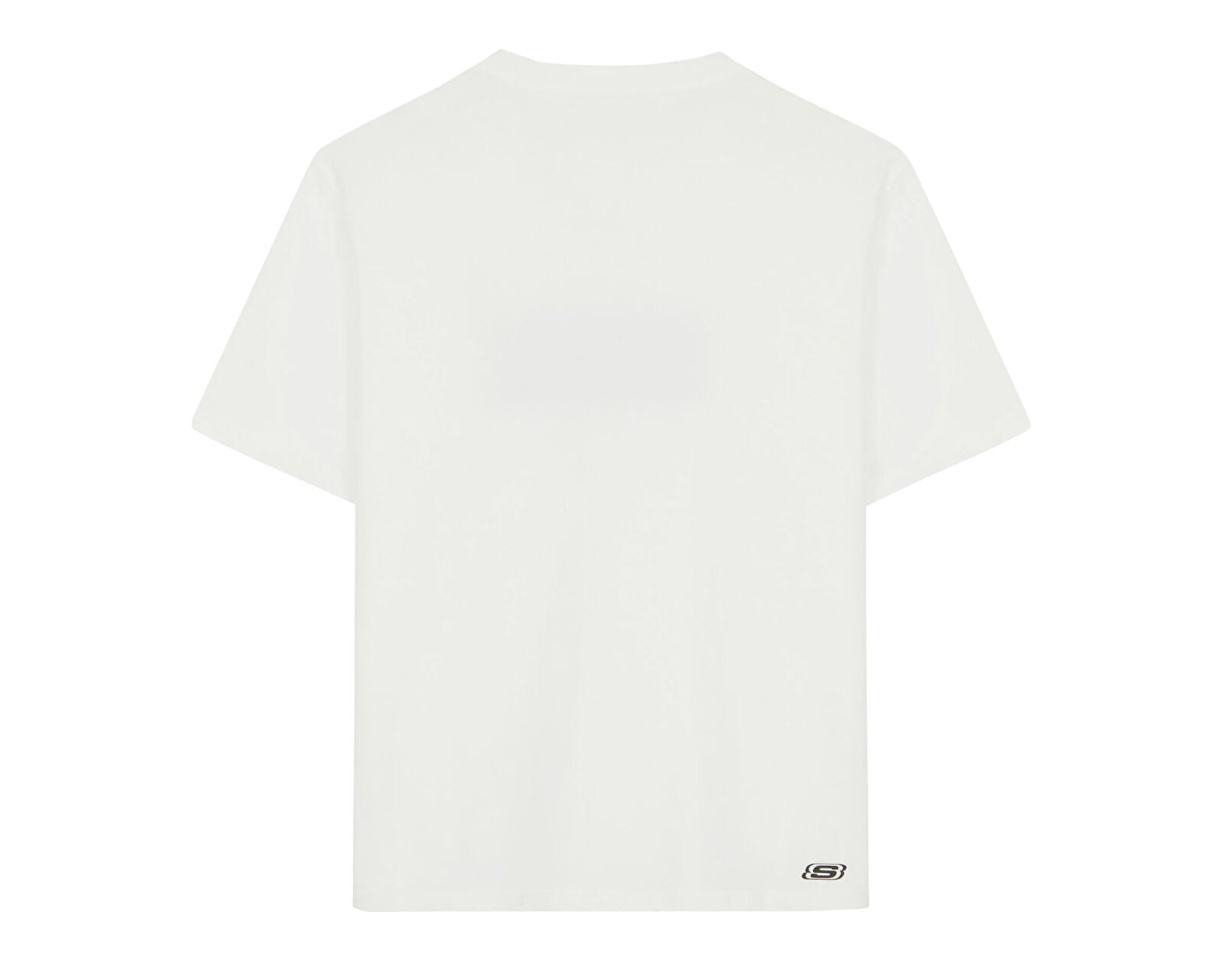 Skechers Graphic Short Sleeve Erkek Tişört - Kırık Beyaz