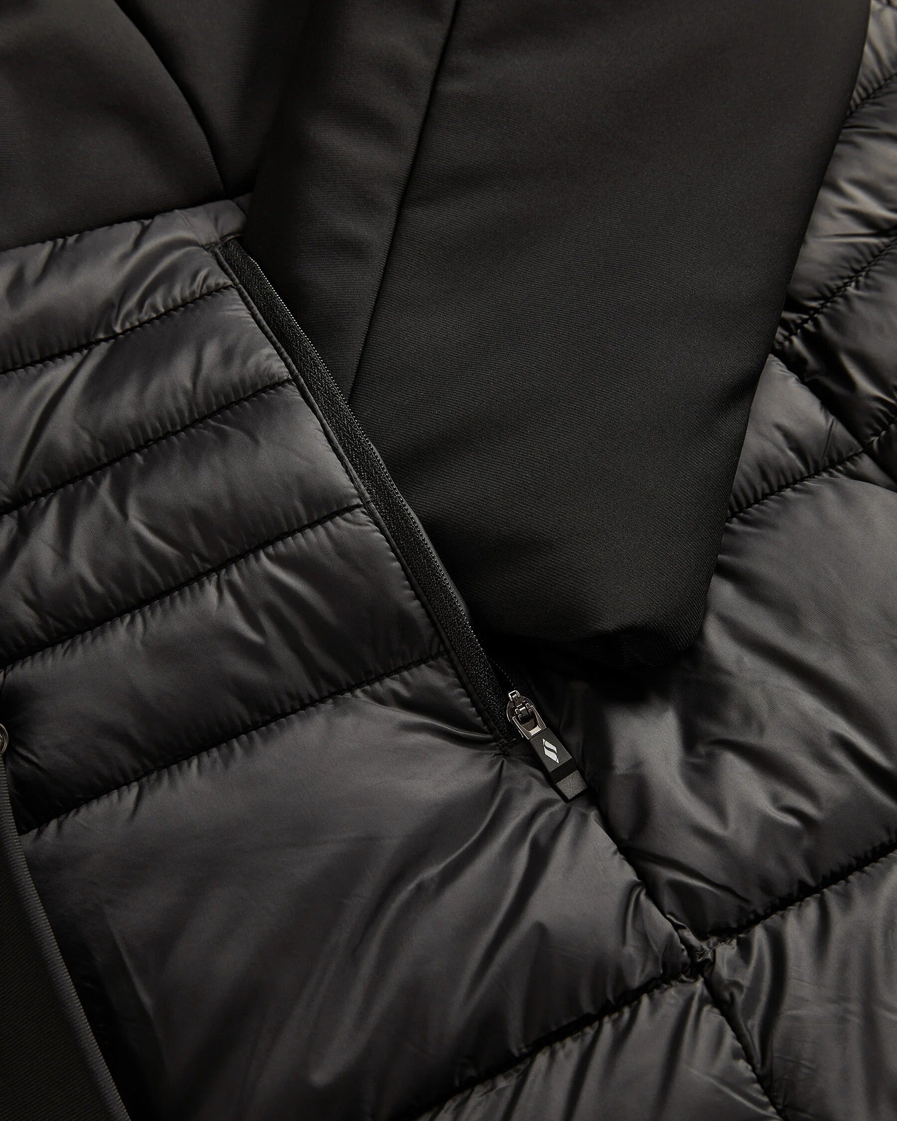 Skechers Outerwear Padded Kadın Mont - Siyah