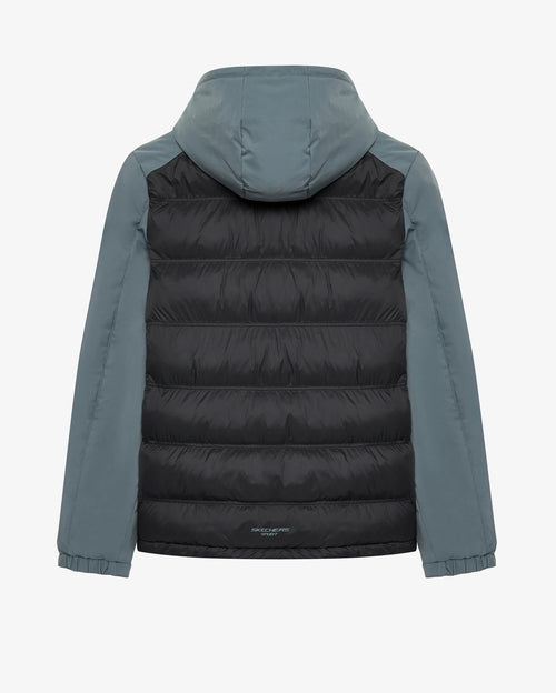 Skechers Outerwear Padded Erkek Mont - Siyah