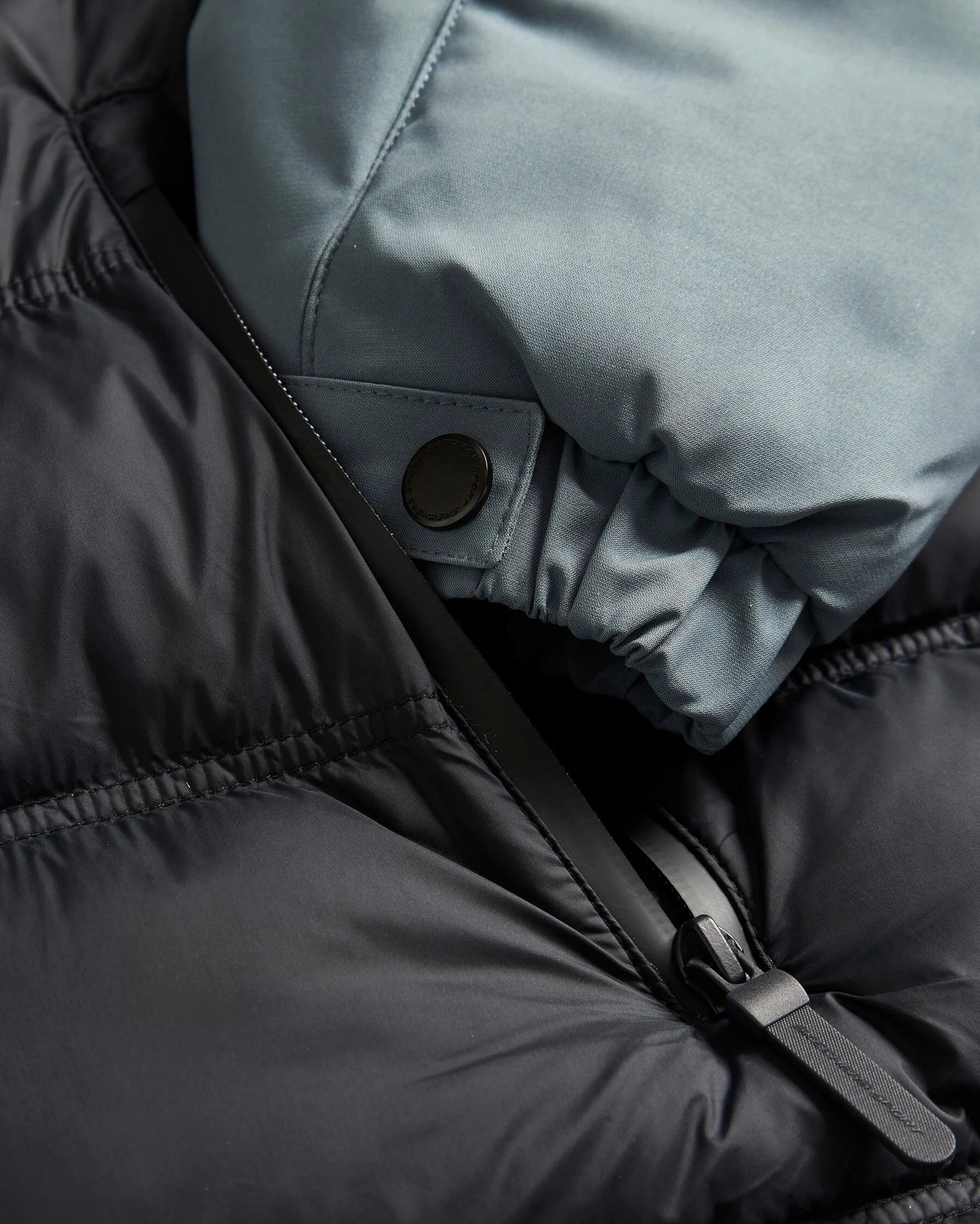 Skechers Outerwear Padded Erkek Mont - Siyah
