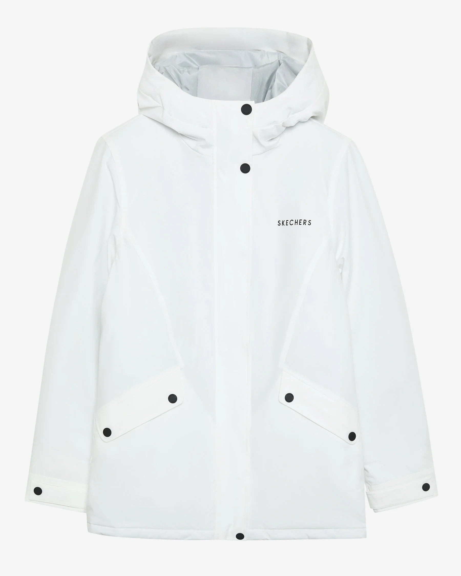 Skechers Outerwear Padded Kadın Mont - Beyaz