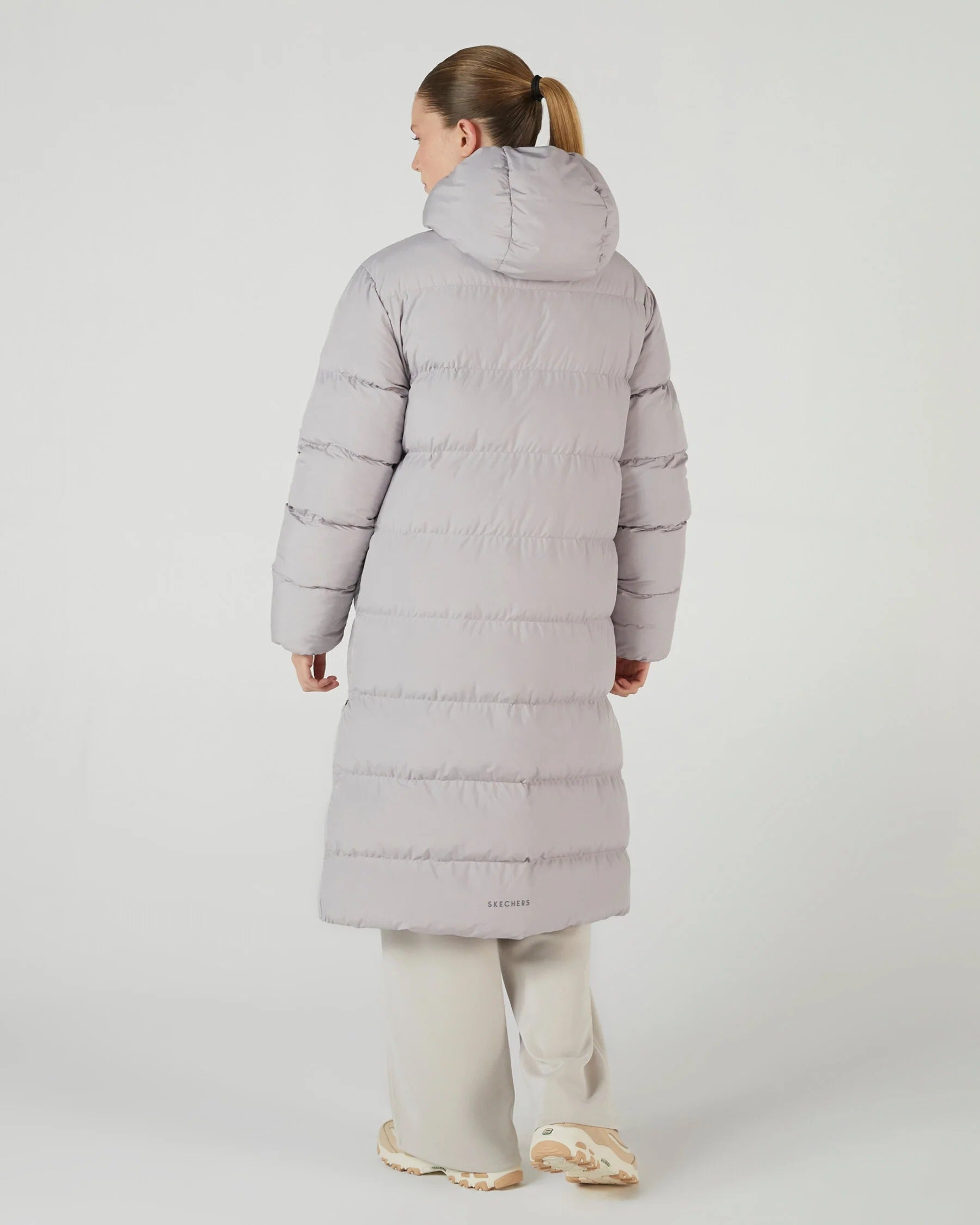 Skechers Outerwear Kadın Mont - Gri