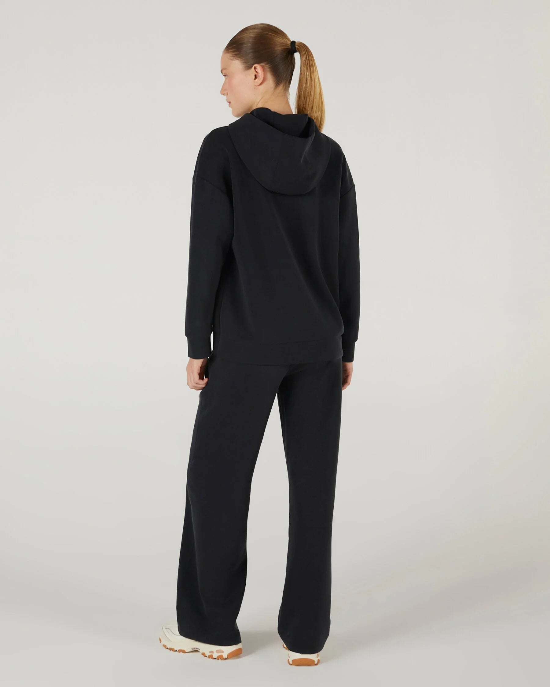 Skechers Soft Touch Wide Leg Kadın Eşofman Alt - Siyah