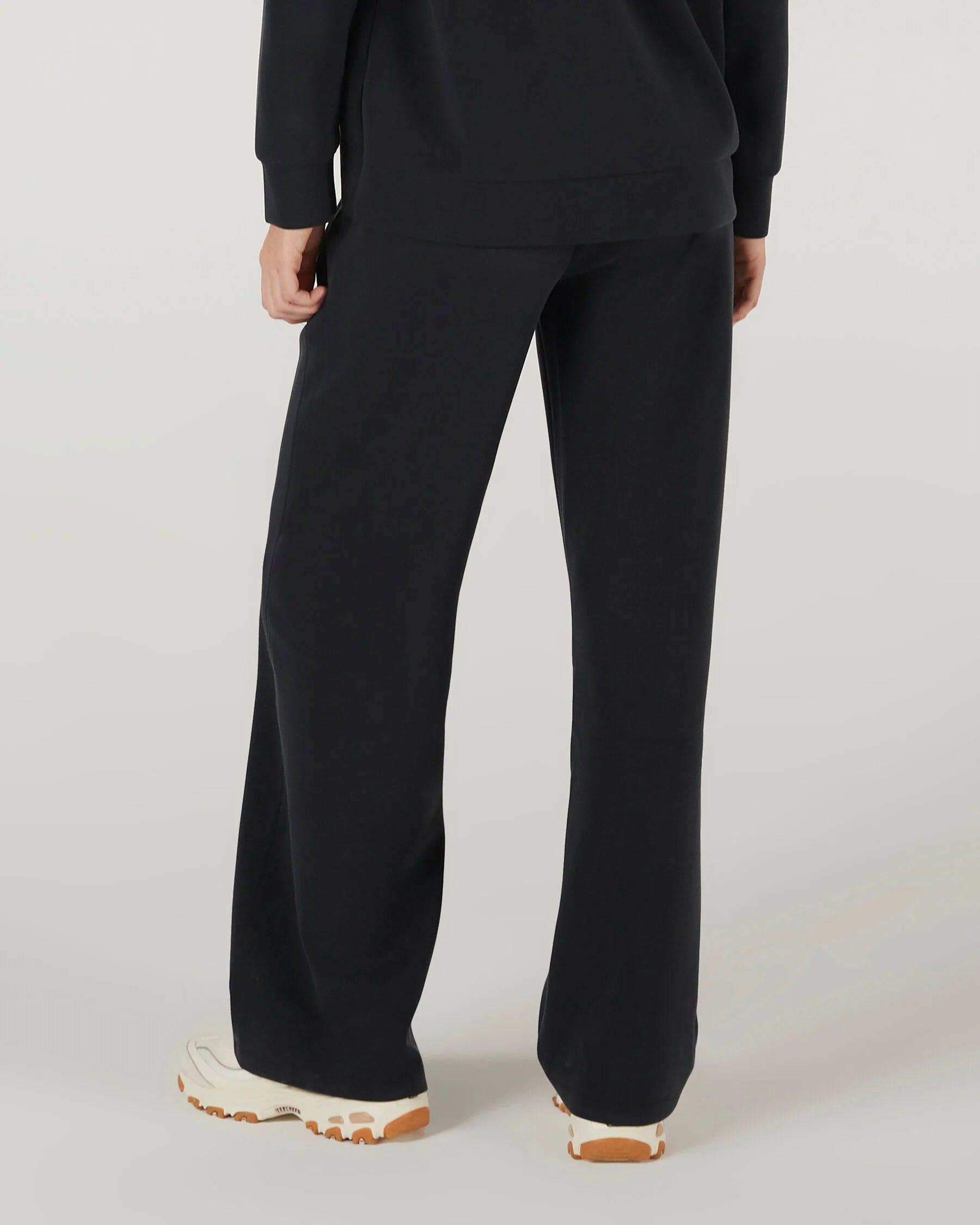 Skechers Soft Touch Wide Leg Kadın Eşofman Alt - Siyah