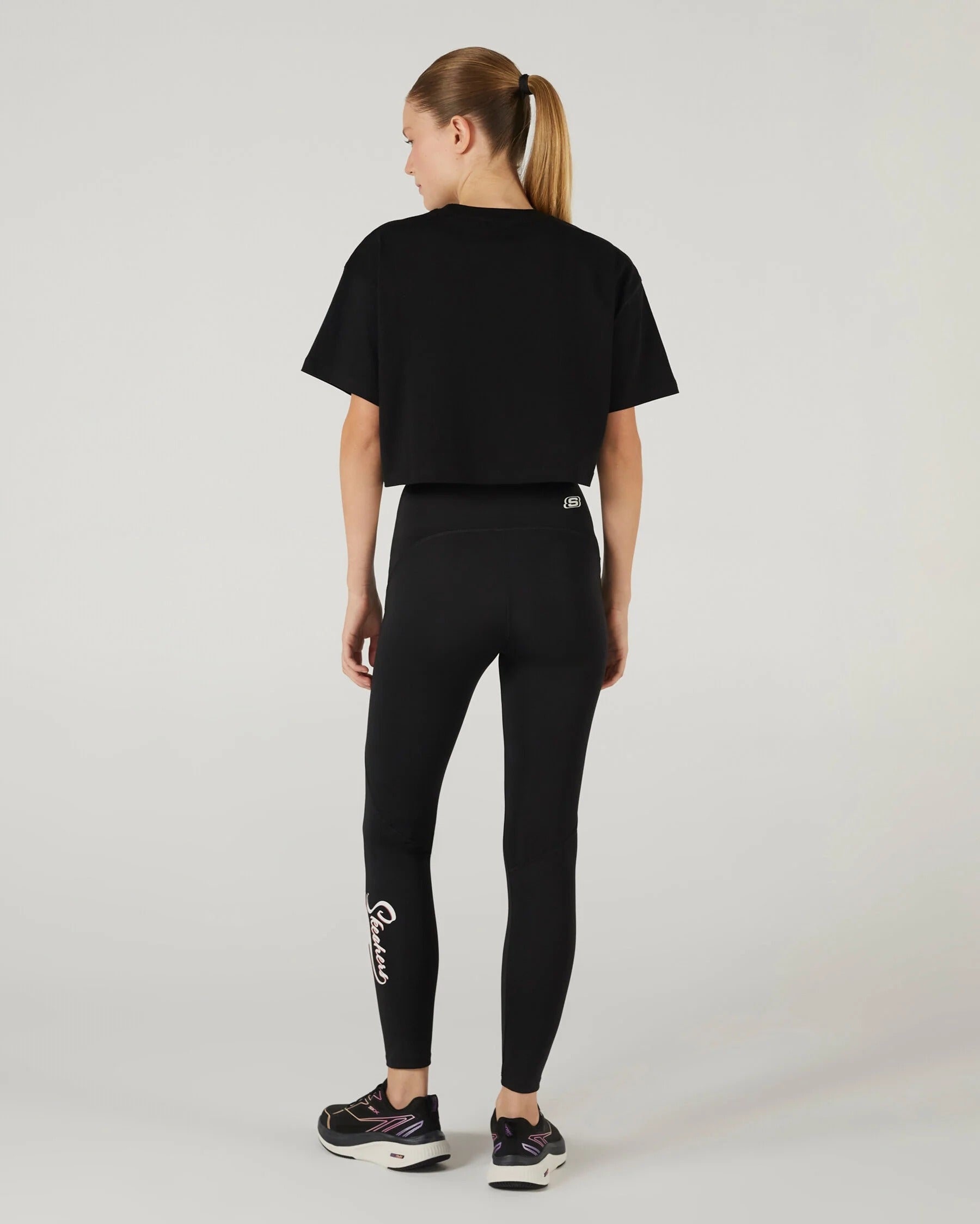 Skechers Performance Collection Performance Coll. Kadın Tayt - Siyah