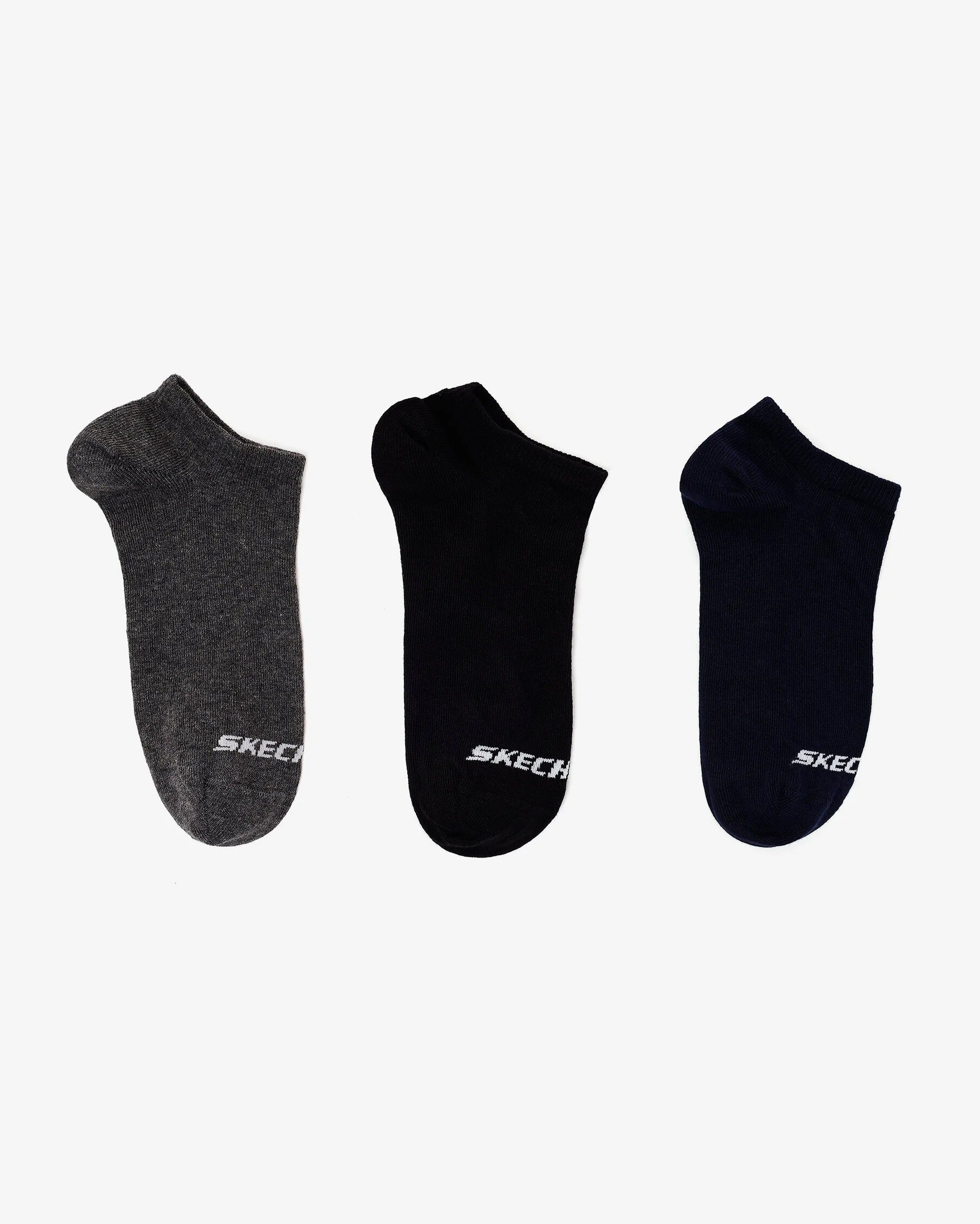 Skechers Essential 3 Pack Unisex - Çok Renkli