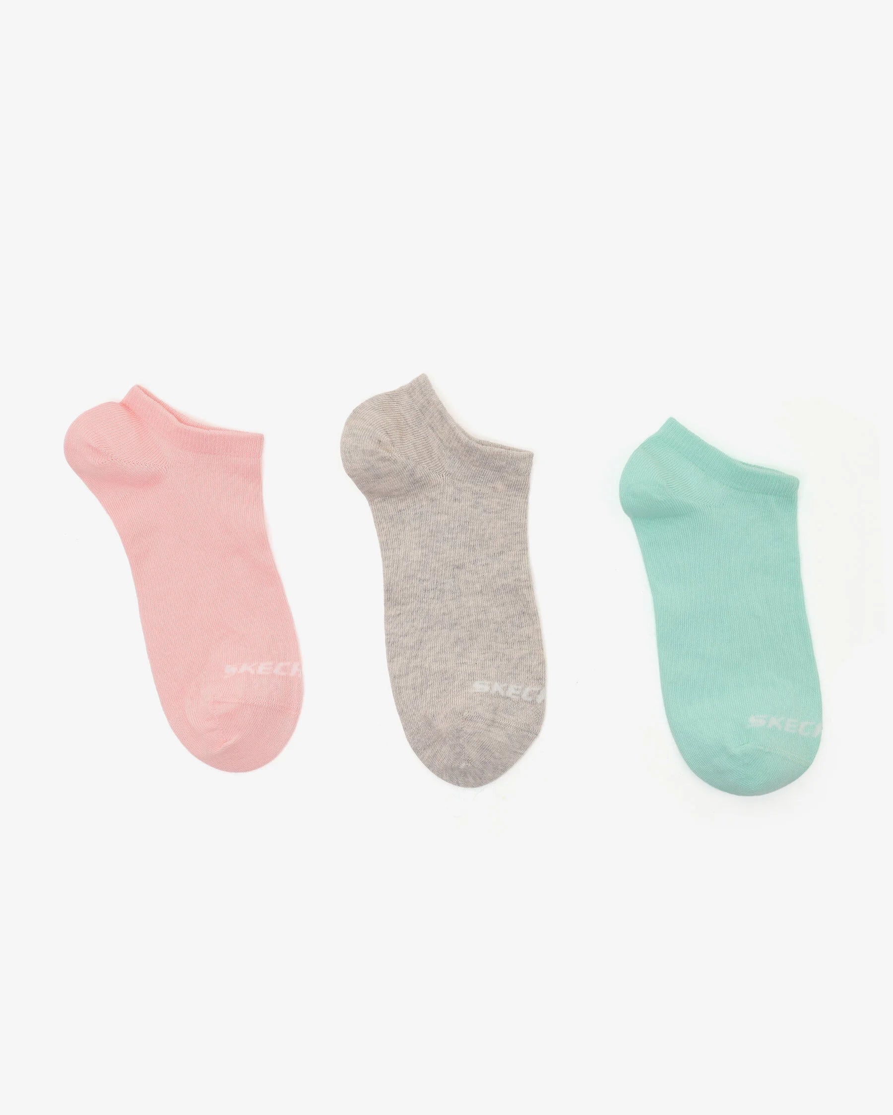 Skechers Essential 3 Pack Unisex Yarım Bilek Çorap - Çok Renkli