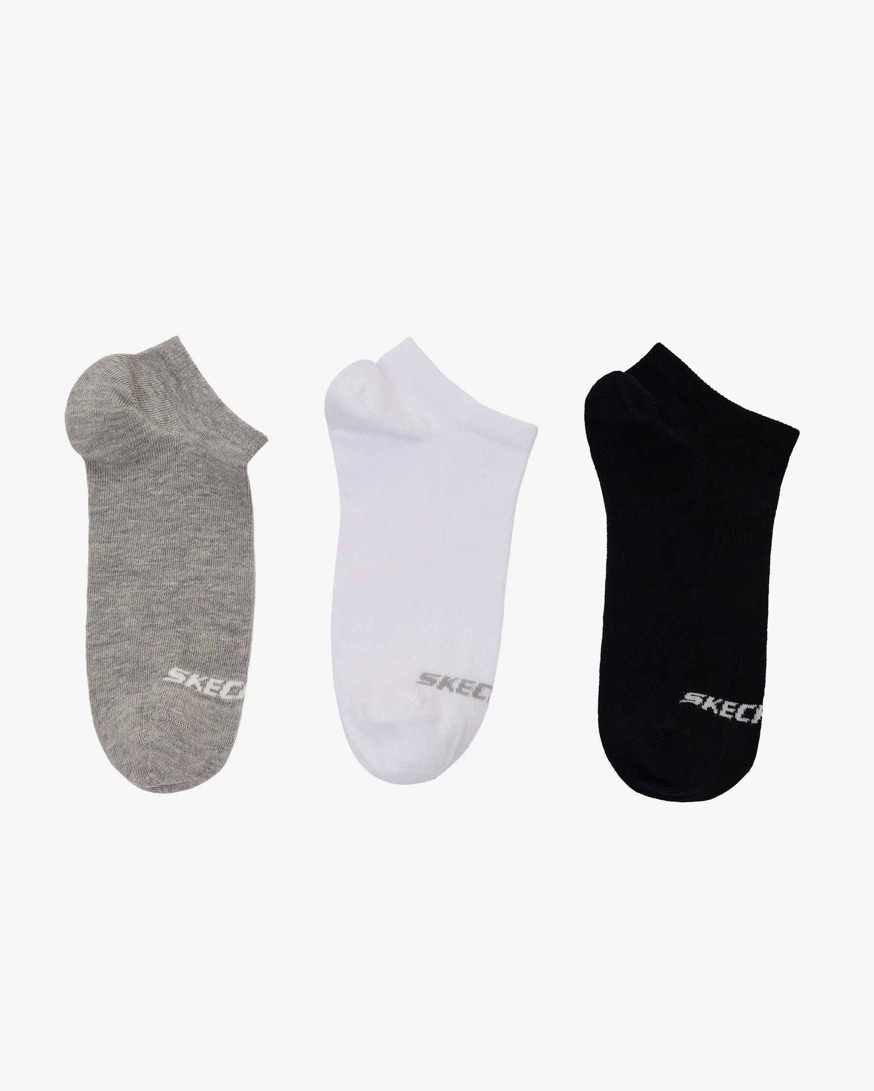 Skechers Essential 3 Pack Unisex Yarım Bilek Çorap - Çok Renkli