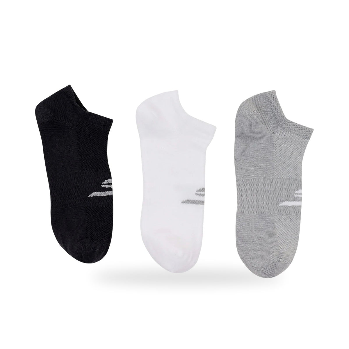Skechers Performance 3 Pack Unisex Yarım Bilek Çorap - Çok Renkli