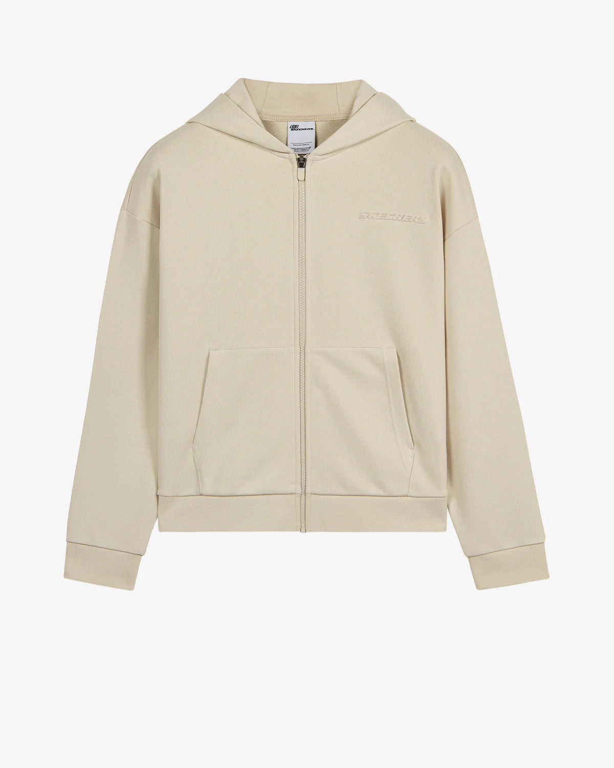 Skechers Essentials Full Zip Kadın Sweatshirt - Gri