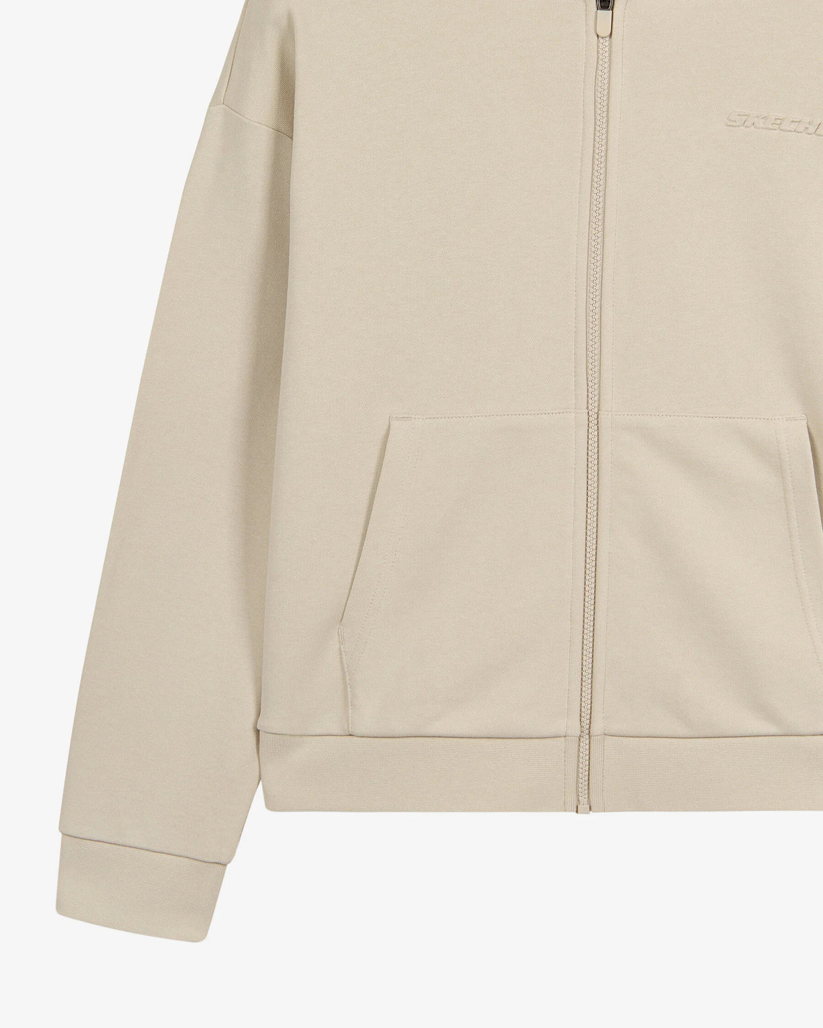 Skechers Essentials Full Zip Kadın Sweatshirt - Gri